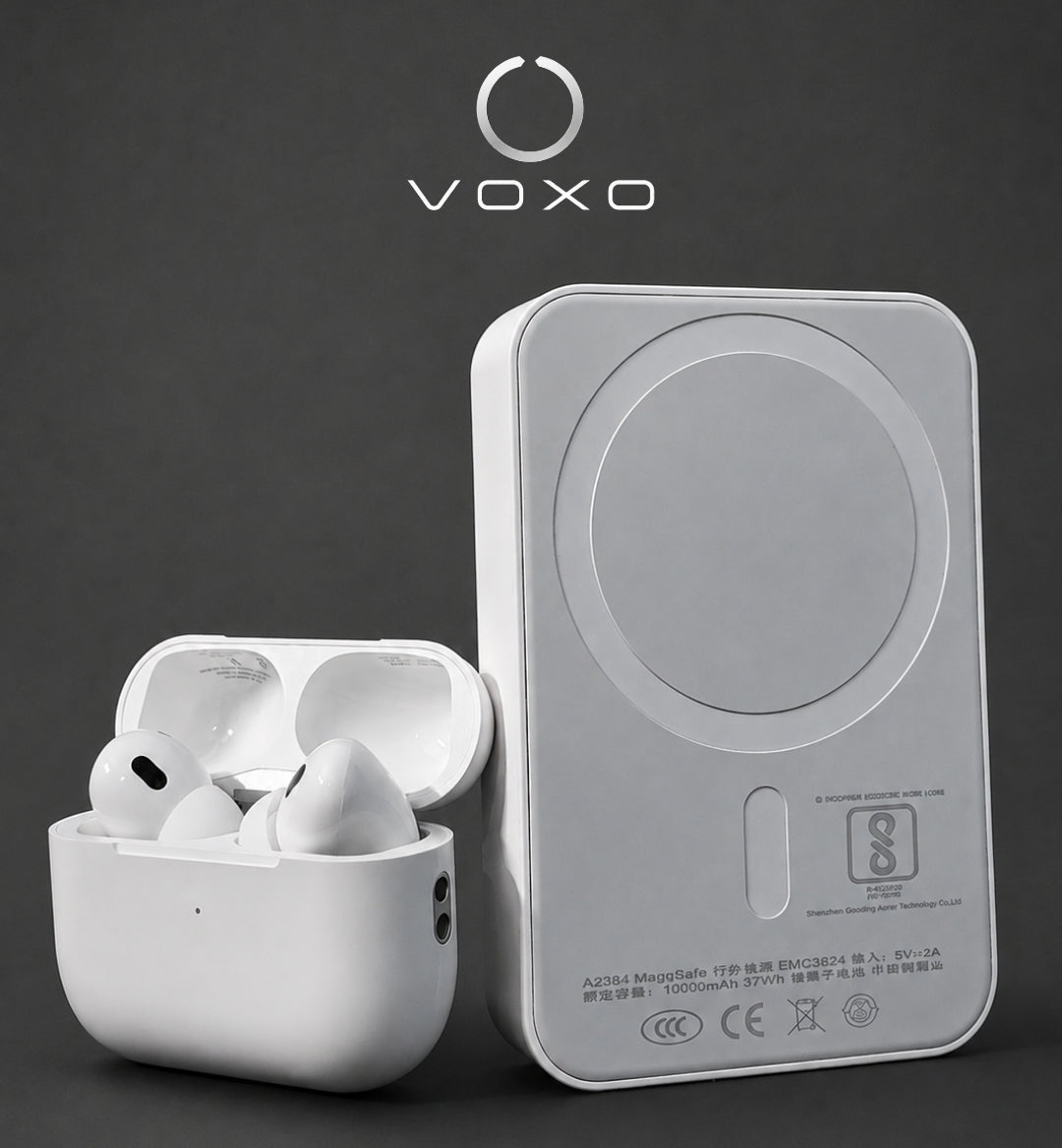 VOXO Pods Pro 2 ANC + Magsafe 10,000mAh Powerbank Combo
