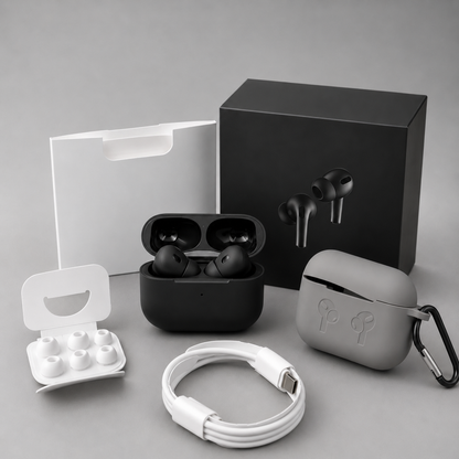 VOXO Pods Pro 2 Matt Black ANC - OG Imported USA Quality