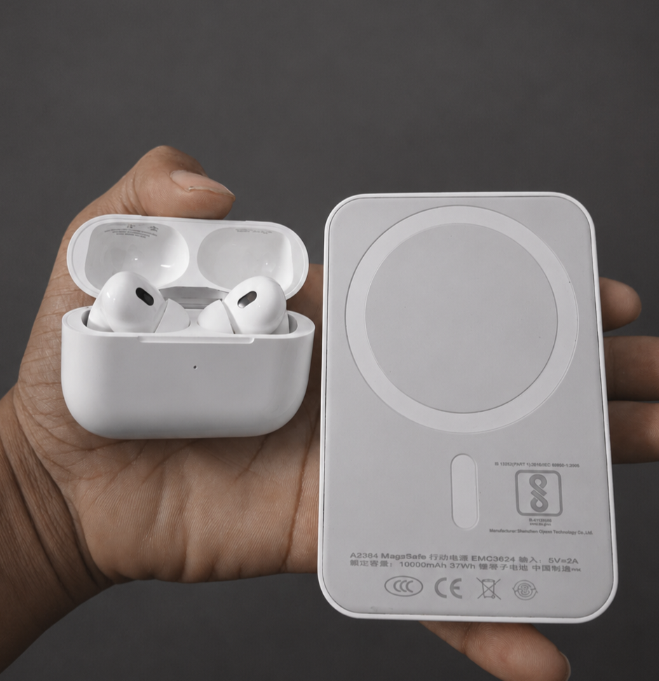 VOXO Pods Pro 2 ANC + Magsafe 10,000mAh Powerbank Combo